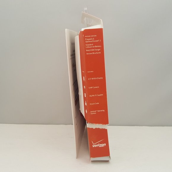 LG Optimus Exceed 2 Smartphone Android 4GB Black VS450PP Verizon - Picture 4 of 10